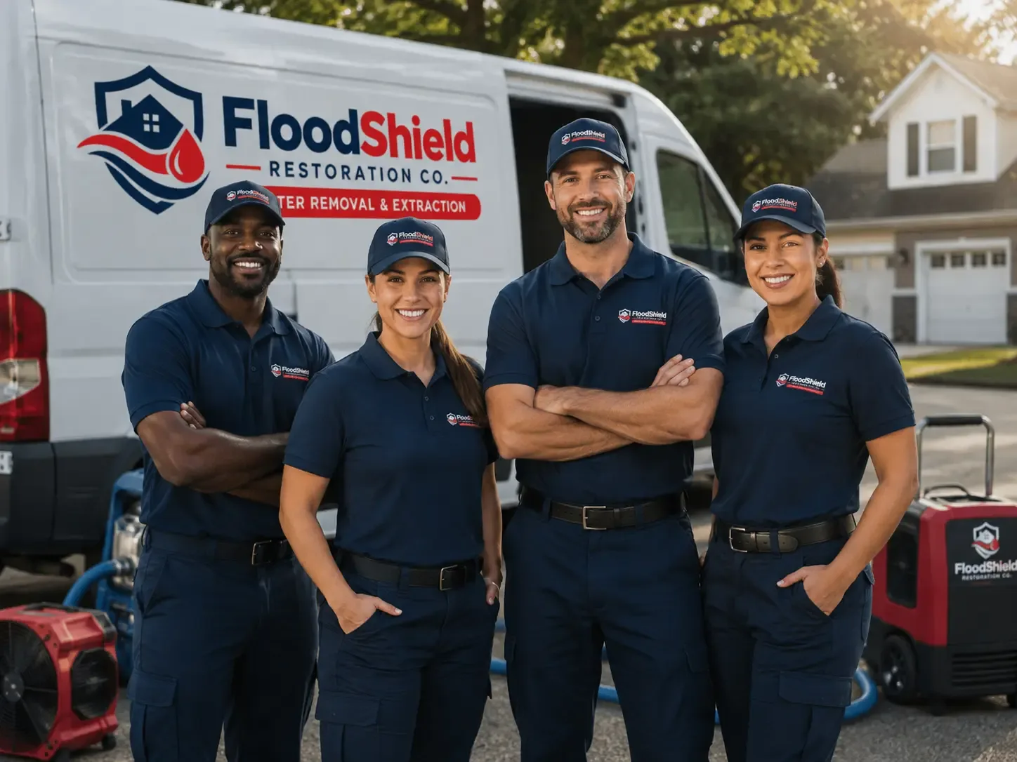 Flood Damage Restoration company in Taylor, ND